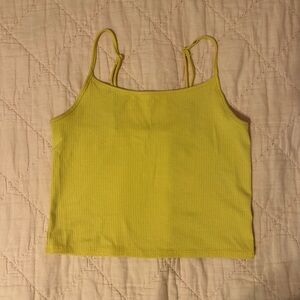 Yellow Ribbed American Eagle Tank